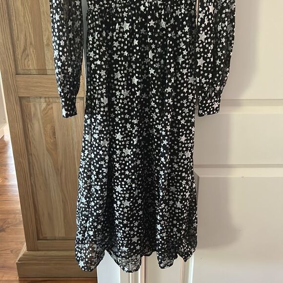 🎀 Authentic REBECCA VALLANCE NWOT Valarie glittered tulle midi 2 - Picture 5 of 15